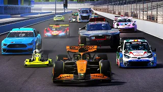 The ULTIMATE Motorsport Race! - 28 Car Classes in a Race together