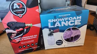 Unboxing Autobrite Direct Snowfoam Lance and High Pressure QR Gun