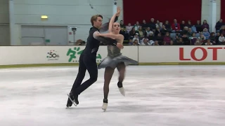 Sofia POLISHCHUK and Alexander VAKHNOV RUS: Brisbane - Free Dance - ISU JGP 2017