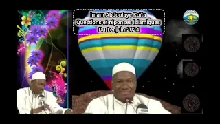 Imam Abdoulaye Koïta questions et réponses islamiques du 1er juin 2024