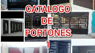 😎CATALOGO DE PORTONES 1