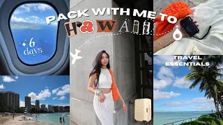 PACK WITH ME TO HAWAII~✿ | Travel Essentials (Beis Luggage Set)