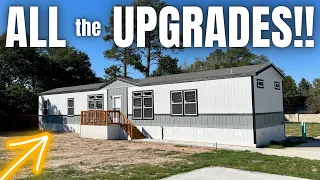 Single Wide of the DECADE?! Turn key mobile home with all the UPGRADES! Prefab House Tour