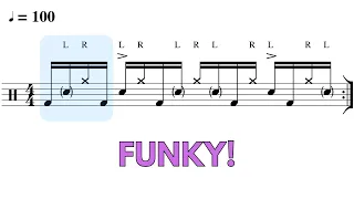 Learn this funky linear GROOVE 🥁