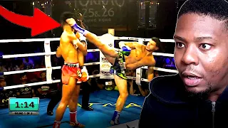 Top 10 Muay Thai Knockouts |REACTION!!!