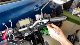 Yamaha MT03 r6 throttle tube mod