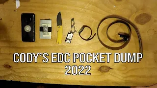 Cody's EDC Pocket Dump 2022