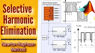 Selective Harmonic Elimination (SHE) - PWM Techniques | MATLAB Simulation
