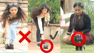 Dropping Wallet Infront Of Girls | live gold digger test is awesome  | Yash Choudhary