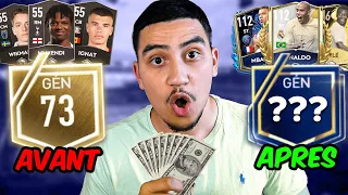 J'AI DÉPENSER 100€ POUR UN ABONNÉ🎁 ! IL PACK UN 113+ !! FIFA MOBILE 23