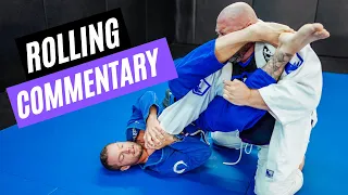 315lb Purple Belt Vs Blackbelt | Rolling Commentary