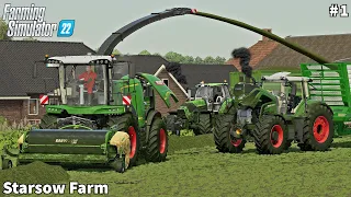 New Fendt Forage Harvester, Spreading Manure│Starsow│FS 22│Timelapse#3