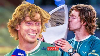 "I had to eat baby food!" 🤒 | Andrey Rublev reveals illness and injury before Madrid Open title win