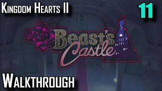 Kingdom Hearts II HD Final Mix [Walkthrough] - Part 11 -  Beast's Castle!