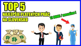 TOP 5 najlepšie platených zamestnaní na Slovensku a v Česku | 2022