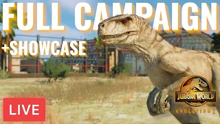 DOMINION MALTA EXPANSION FULL CAMPAIGN AND SHOWCASE! | Jurassic World Evolution 2 Gameplay Live