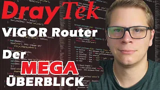 DrayTek Router Completly Overview - Supervectoring, G.Fast, Security, Firewall, VPN, WLAN