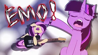 THEY'RE EMO!!! (MLP: Parody Animation)