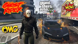 Grand Theft Auto GTA 5 GTA V Ghost Rider Mod Game 4k Gameplay