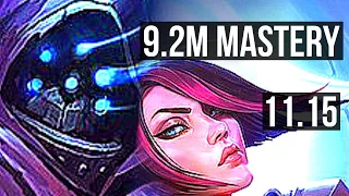 JAX vs FIORA (TOP) (DEFEAT) | 9.2M mastery, 3000+ games, 6 solo kills | KR Master | v11.15