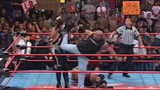 Goldberg Comes Out Face To Face With Nash & Steiner WCW Nitro 7th August 2000