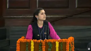 Aastha Sharma | First Prize | National Youth Parliament Festival 2023 | NYKSIndia