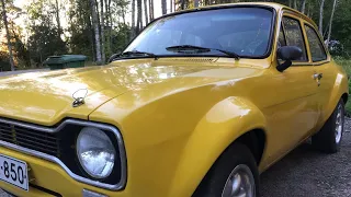 FORD ESCORT MK1 ”RS2000” -Kesän eka ajelut-