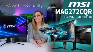 Surprisingly Good! - MSI Optix MAG272CQR Monitor Review (27", 1440p, 165Hz, Curved)