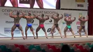 Чемпионат Москвы по бодибилдингу 24.10.2015 года: 100+