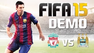 FIFA 15 - Liverpool vs Manchester City (PS4 Gameplay) (Demo)