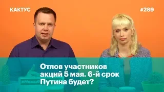 Отлов участников акций 5 мая. 6-й срок Путина будет?