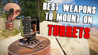 BEST Weapons to Mount on MODULAR Turrets! | RUST