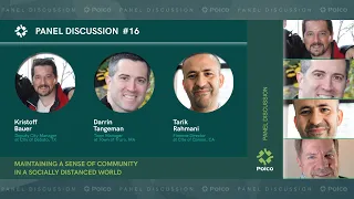 Panel 16: Maintaining A Sense Of Community In A Socially Distanced World