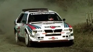 Lancia Delta S4 - Rally New Zealand 1986 - with pure engine sounds