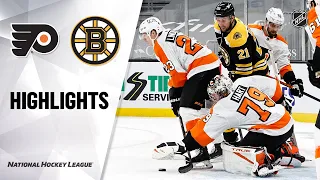 Flyers @ Bruins 1/21/21 | NHL Highlights