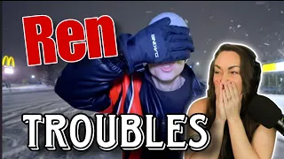 He never misses!! | Ren - Troubles | Reactioin