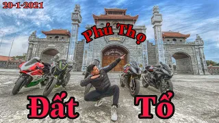 Chạy Moto PKL Về Đất Tổ Hùng Vương Chơi | Hạ Hòa - Phú Thọ | Tới Tài Tử | Cấn Hoàng Long | Nguyễn Hà