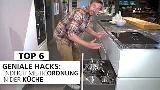 Mit diesen 6️⃣ Hacks kannst du deine Küche organisieren und Ordnung halten | INTERIYEAH!