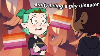 Amity being a gay disaster for 2 minutes | The Owl House