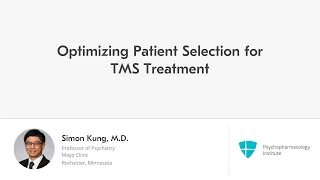 Optimizing Patient Selection for TMS Treatment