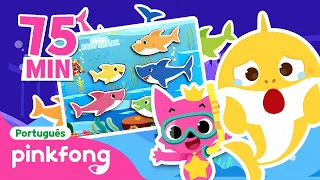 Cadê a Família Tubarão? 🔍 | Esconde | + Completo | Pinkfong, Bebê Tubarão! Canções para Crianças