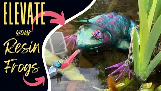 Resin Frogs - WITH A TWIST! Elevate Your Resin Art With Let’s Resin