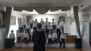 Младший хор Православной гимназии Люблино, г. Москва