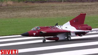 Saab Draken Competition Takeoff clip - Austria - JMW2017