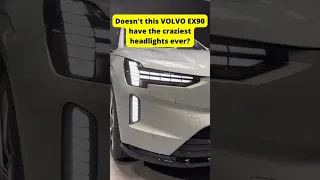 The SEXIEST Headlights Ever! Volvo EX90 Electric SUV #shorts