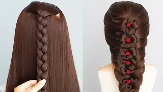 Easy And Cute Braided Hairstyle For Long Hair - New Latest Hairstyle For Ladies