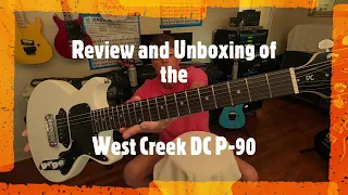 West Creek DC Guitar    TOPICS: Unboxing / Overall Fit and Finish / Factory Setup and Playability