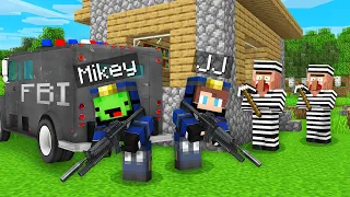 Why Did Mikey & JJ Become FBI in Minecraft (Maizen)