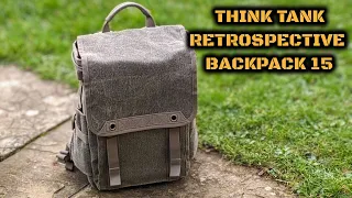 Think Tank Retrospective Backpack 15: Unboxing/First Impressions