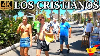 TENERIFE - LOS CRISTIANOS | See the Actual Appearance  🧐 4K Walk ●  Early June 2023